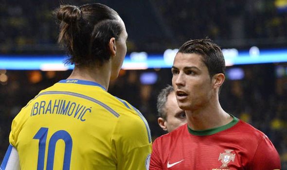 Ronaldo bị gạch tên khỏi đội hình hay nhất của Ibrahimovic