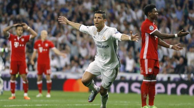 VIDEO: Ronaldo lập hat-trick giúp Real Madrid nhấn chìm Bayern Munich