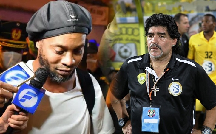Maradona: 'Ronaldinho không phải là tên tội phạm'
