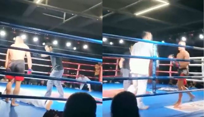 Cao thủ Võ Đang Trung Quốc bị võ sĩ MMA đấm gục chỉ sau 2 giây