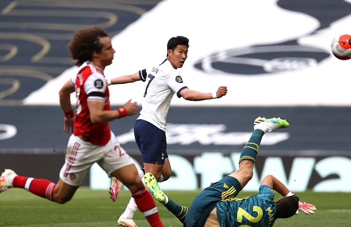 Son Heung-min nổ súng, Tottenham ngược dòng kịch tính trước Arsenal