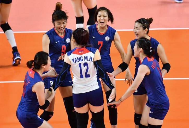 DS Đội tuyển Đài Loan tham dự Cup bóng chuyền nữ châu Á 2018
