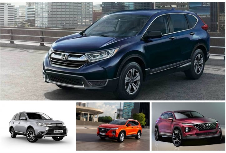 Loạt xe SUV giảm giá 'khủng', Honda CRV giảm nhiều nhất 