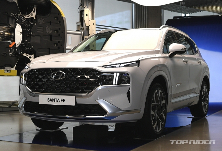 Hyundai Santafe 2021 chính thức trình làng, đấu Mazda CX-8