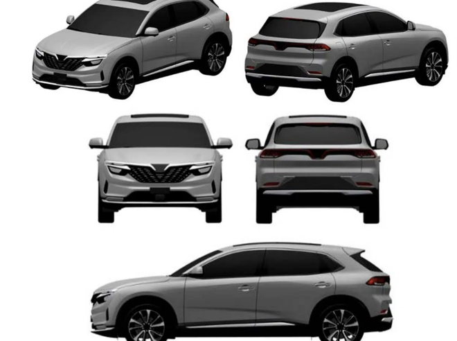 SUV mới của VinFast bất ngờ lộ thiết kế, đe dọa Honda CR-V