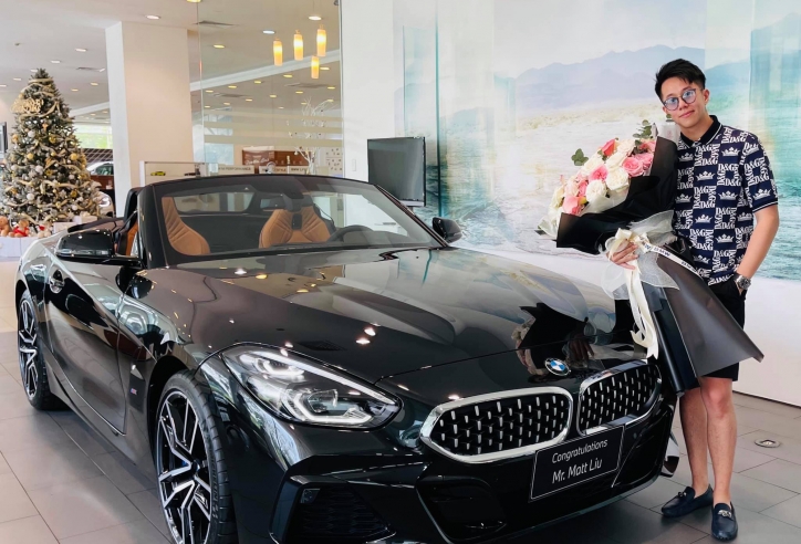 CEO Matt Liu tậu BMW Z4, đăng status lãng mạn gửi tới bạn gái