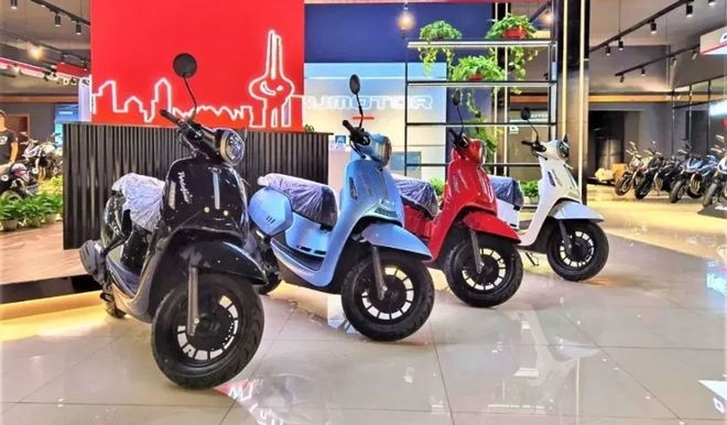 Honda Vision, Lead có đối thủ mới 'đẹp như Vespa' vừa ra mắt