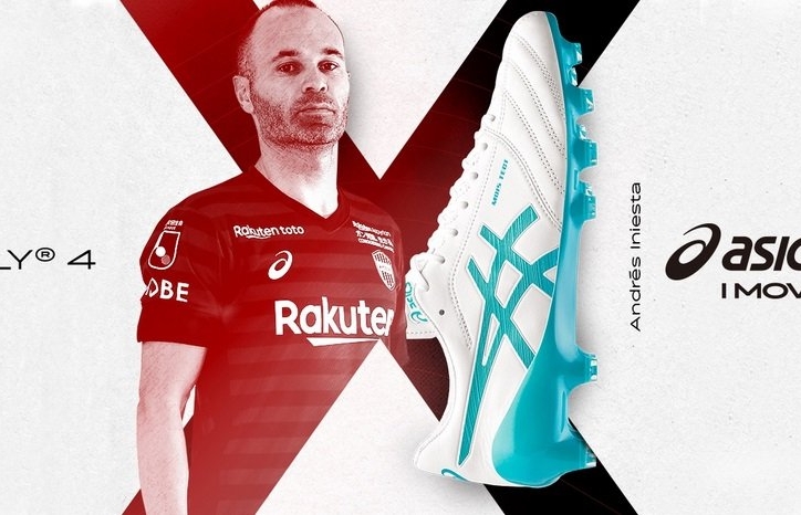 Iniesta kết hợp cùng Asics giới thiệu giày đá bóng cực sang