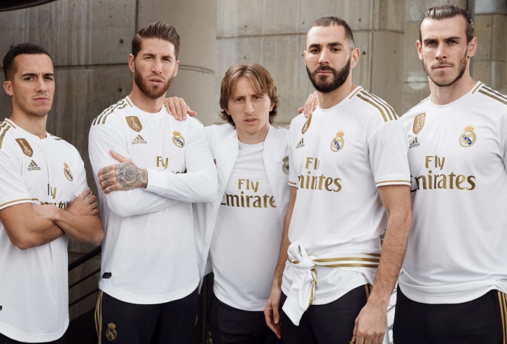 Real Madrid chính thức giới thiệu áo đấu mới từ Adidas