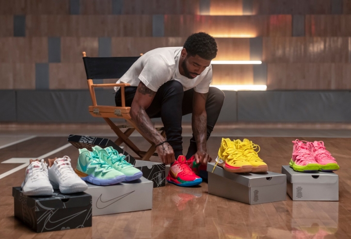 Nike và Kyrie Irving ra mắt BST giày Chú bọt biển tinh nghịch cực độc