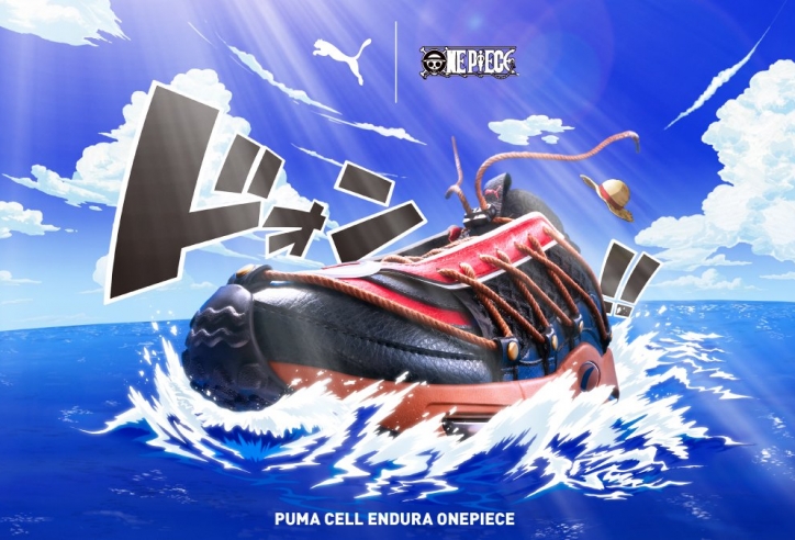 Giày Sneaker hợp tác giữa Puma và One Piece Chính thức lộ diện