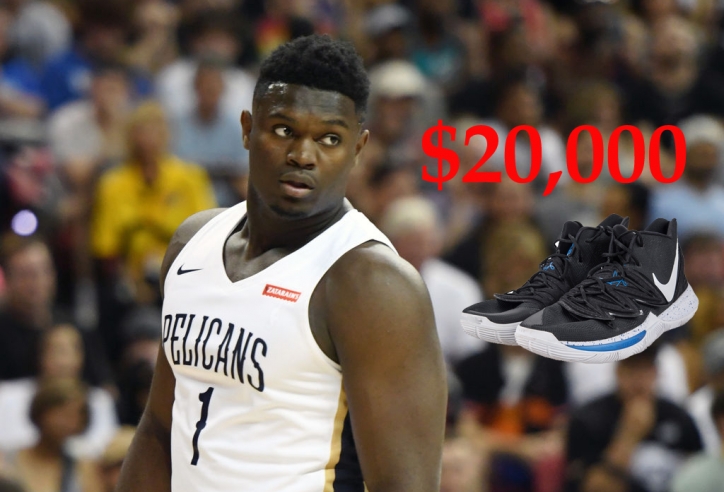Giày bóng rổ Nike của Zion Williamson được bán lại với giá cực sốc