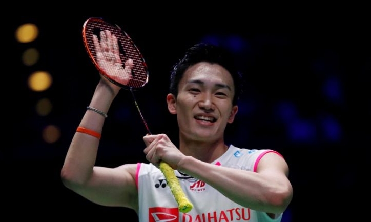Kento Momota sử dụng vợt gì để vô địch cầu lông thế giới 2019