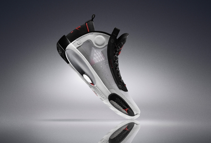 Chiêm ngưỡng thiết kế bóng bẩy như siêu xe của giày Air Jordan 34