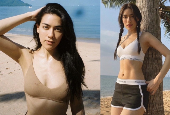 Siêu mẫu Thái Lan khoe thân hình 'quyến rũ' với bài tập toàn thân