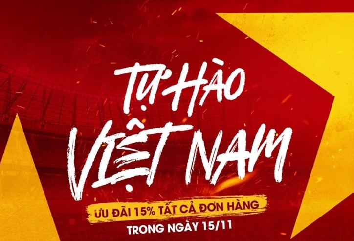Hãng giày Việt Nam giảm giá hấp dẫn sau chiến thắng của ĐTQG