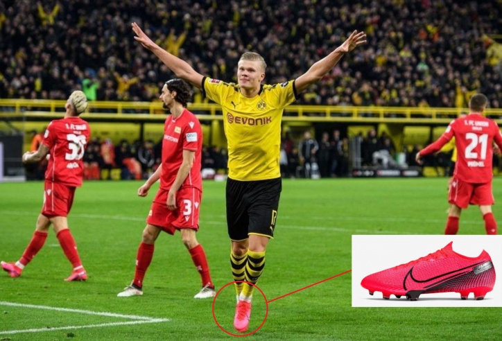 Haaland quảng cáo cho Nike dù được Puma giúp đỡ về Dortmund