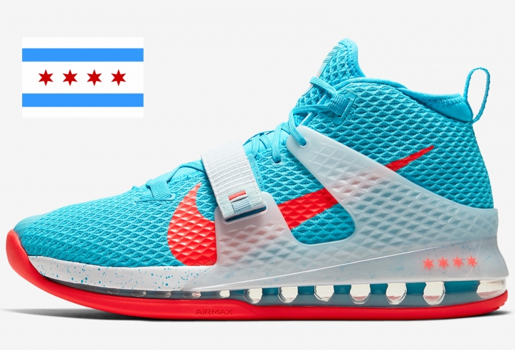 Nike Air Force Max II lấy chủ đề lá cờ Chicago