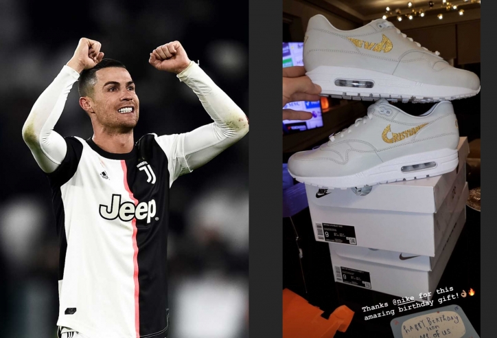 Cristiano Ronaldo nhận quà đặc biệt từ Nike