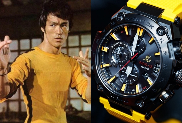 Casio ra mắt đồng hồ G-Shock Lý Tiểu Long giá từ 4000 USD
