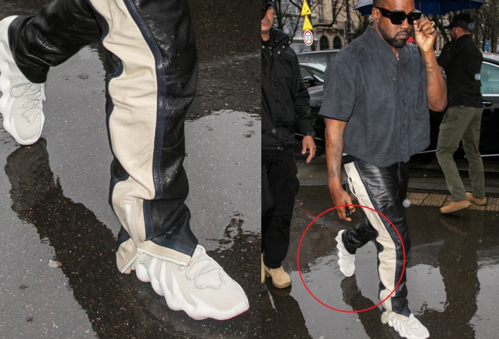 Rapper Kanye West khoe khéo adidas YEEZY 451