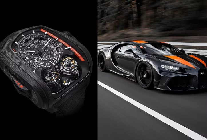 Jacob & Co ra mắt đồng hồ siêu xe thể thao Bugatti gần 14 tỷ