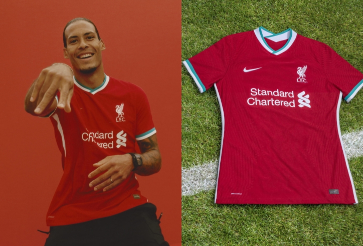 Nike chính thức ra mắt áo đấu Liverpool mùa 20/21