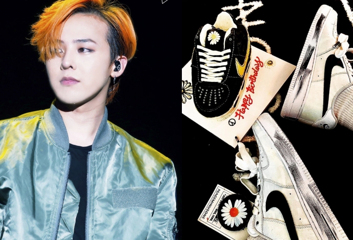 G-Dragon gián tiếp xác nhận về giày mới kết hợp với Nike