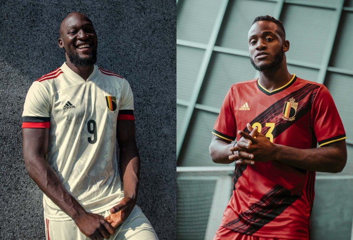 Adidas giới thiệu áo đấu Euro của đội tuyển Bỉ