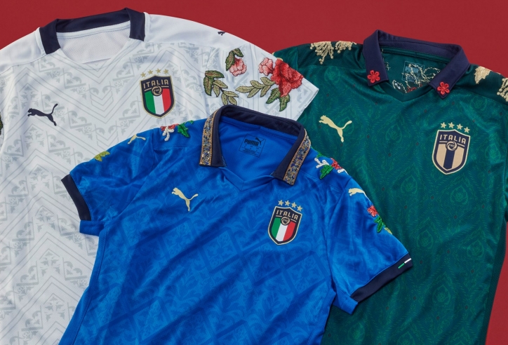 Nghệ sĩ biến áo đấu của đội tuyển Ý thời trang hơn
