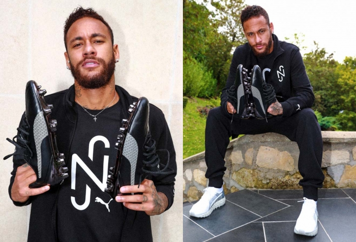 Neymar ra mắt giày đinh đầu tiên hợp tác cùng Puma