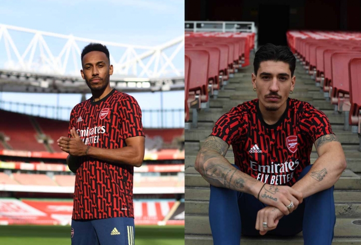 Adidas ra mắt áo tập và trước trận đấu 'lạ mắt' cho Arsenal