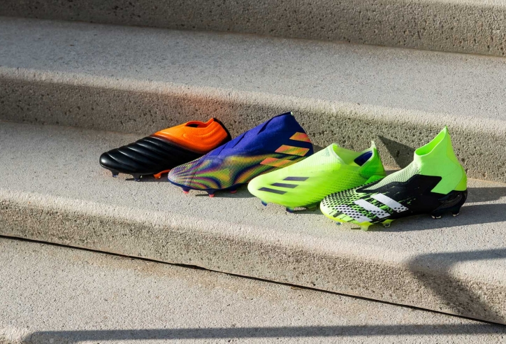 Adidas ra mắt gói giày đinh 'Precision to Blur' đầy màu sắc
