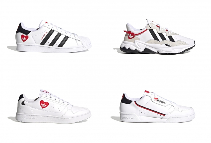 Adidas ra mắt bốn mẫu sneaker cho Valentine