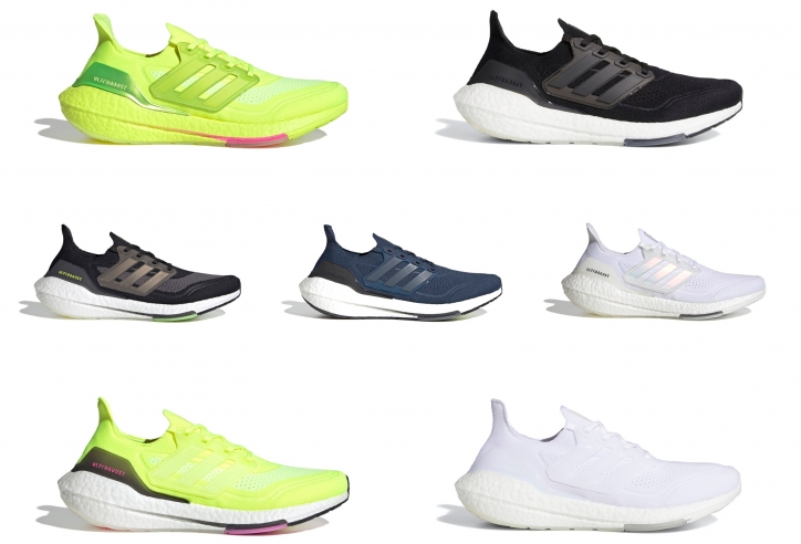 Hé lộ 7 màu hấp dẫn của Adidas UltraBOOST 21