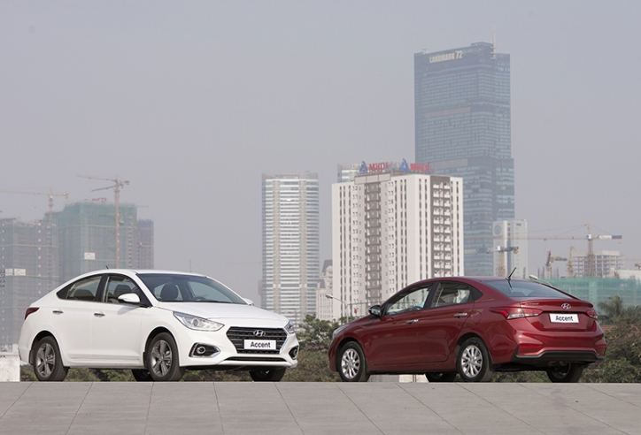 1.365 xe Hyundai Accent được bán ra trong tháng 6/2018