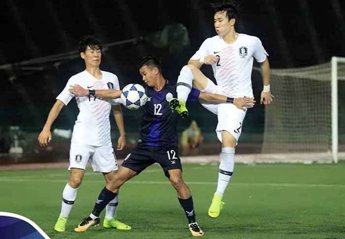 U23 Campuchia và U23 Đài Loan chia điểm trong trận cầu danh dự