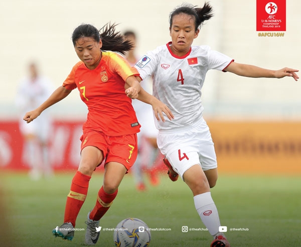 U16 nữ Việt Nam kết thúc hành trình tại VCK U16 châu Á