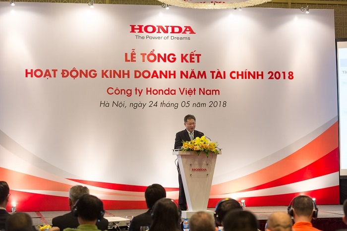 Honda Việt Nam tổng kết hoạt động năm tài chính 2018
