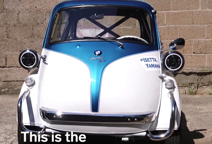 BMW Isetta - Chiếc xe độc đáo với cánh cửa mở như tủ lạnh