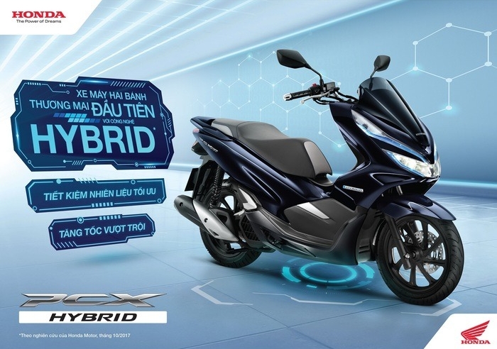 Ra mắt Honda PCX Hybrid hoàn toàn mới - Tăng tốc mạnh mẽ và siêu tiết kiệm nhiên liệu