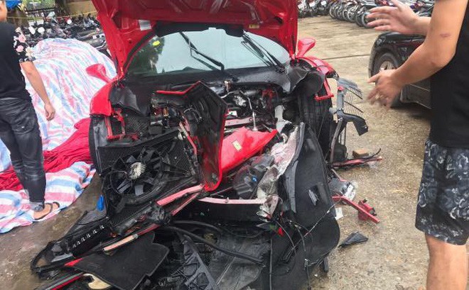 Hé lộ số tiền bảo hiểm phải chi trả để sửa chữa chiếc siêu xe của Tuấn Hưng