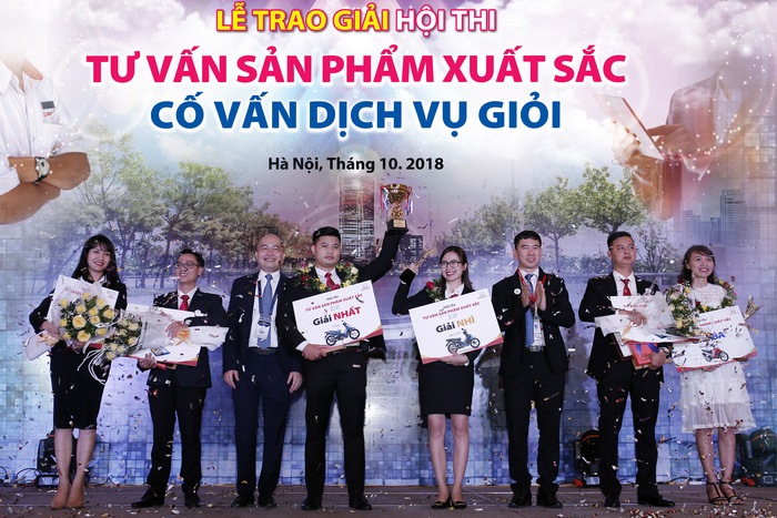 Honda Việt Nam trao giải Tư Vấn Sản Phẩm xuất sắc – Cố Vấn Dịch Vụ giỏi 2018