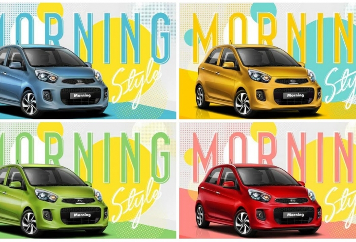 Kia Morning ra mắt bộ sưu tập màu xe mới 2020 cực phong cách