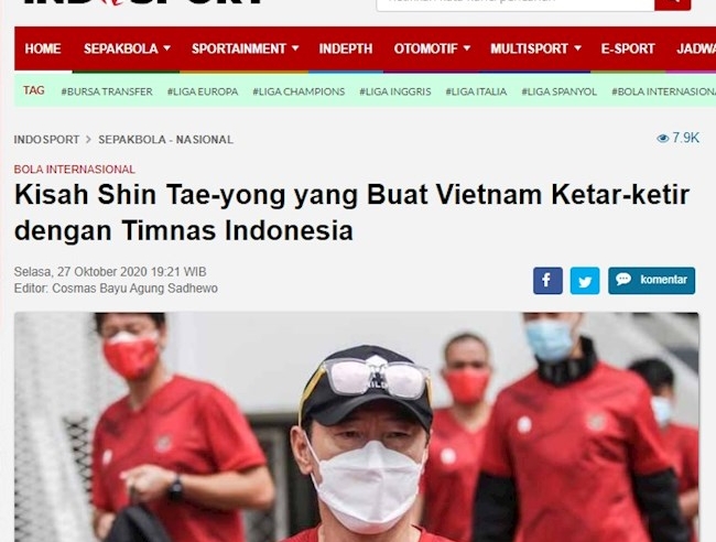 Báo Indo: 'Bóng đá Việt Nam sẽ phải khiếp sợ U19 Indonesia'