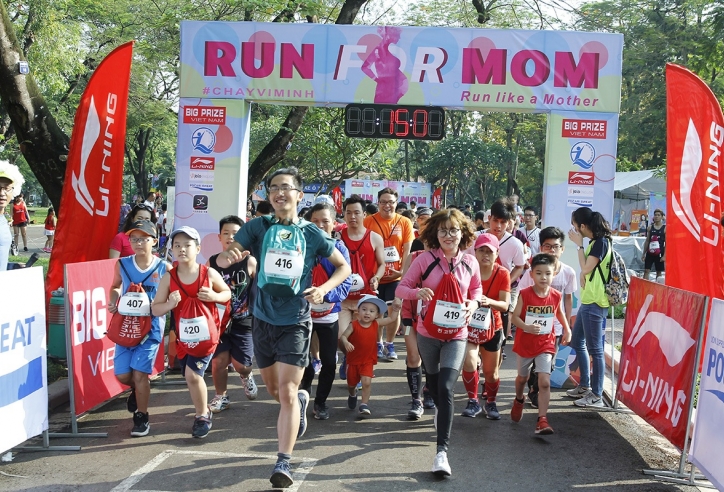 Cùng nhà tài trợ Li-Ning trải nghiệm cảm giác chạy bộ hoàn toàn mới với “Run for mom”