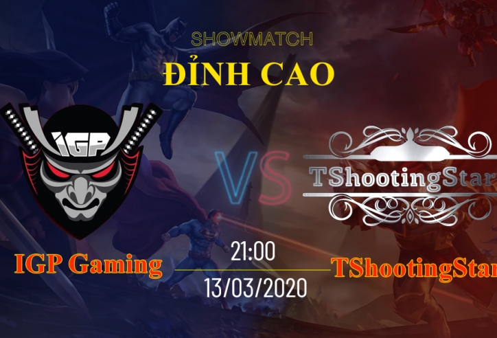 TshootingStars vs IGP Gaming: Cuộc đối đầu giữa sức trẻ và kinh nghiệm