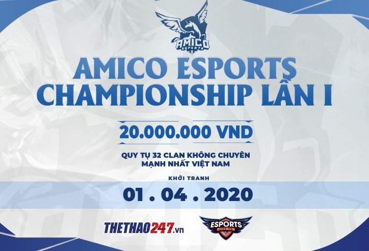 Khởi tranh giải đấu AMICO ESPORTS CHAMPIONSHIP 2020 