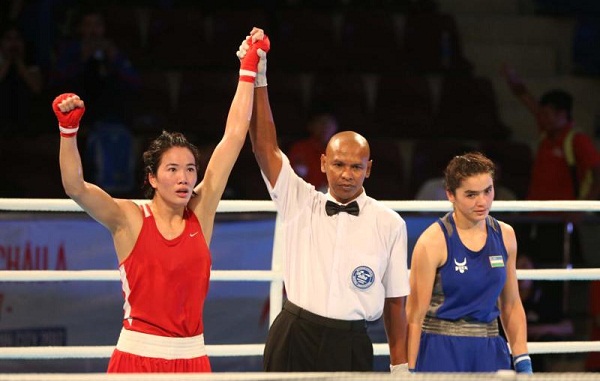 Boxing nữ Việt Nam khởi đầu ấn tượng tại giải vô địch châu Á