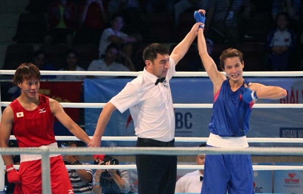 Giải Boxing châu Á: Lê Thị Bằng 'vùi dập' võ sĩ Trung Quốc
